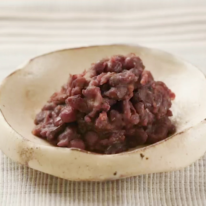 【レシピ】小豆あん　白砂糖不使用