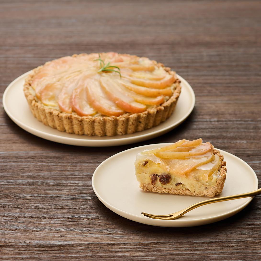 【レシピ】生姜香るりんごとさつまいものタルト