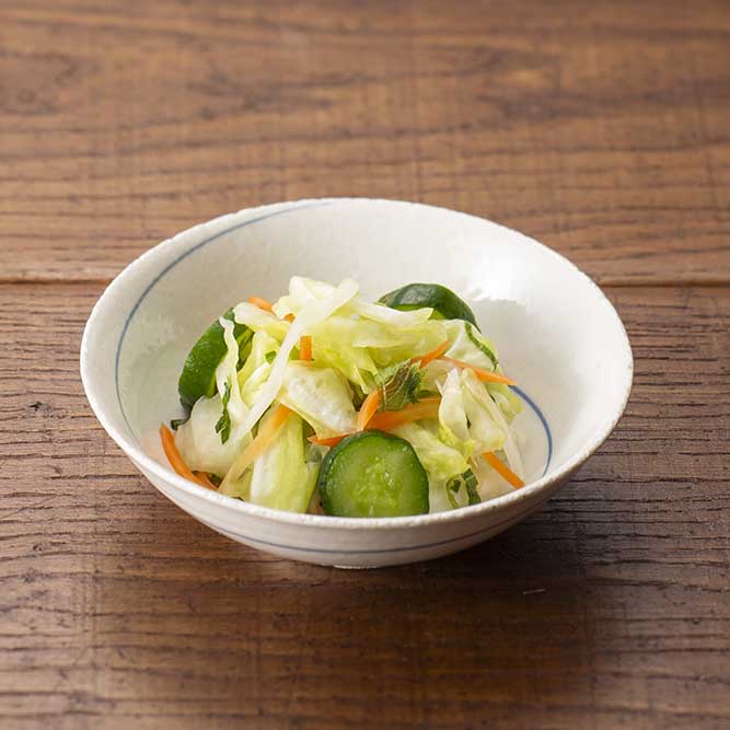 【レシピ】旬野菜の浅漬け